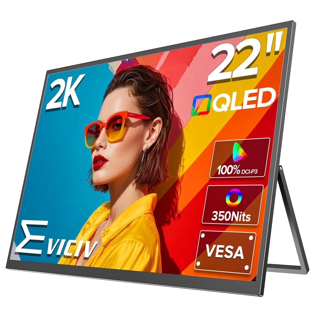 【EVICIV】Portable Monitor 本体 Amazon.com: EVICIV Portable Monitor Touchscreen 15.6 FHD